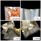 5 pcs Good Barrier Flat Aluminum Foil Food Packaging Bags with Clear Front Vacuum Food Foil Bag